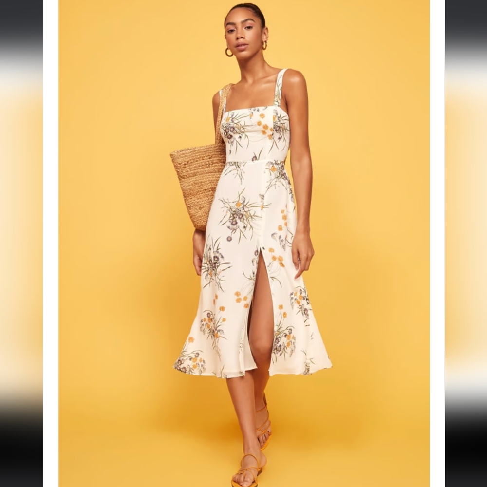Reformation Nectarine Dress